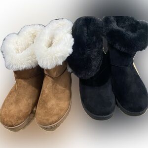 Set of 2 Women’s SO short boot size 8